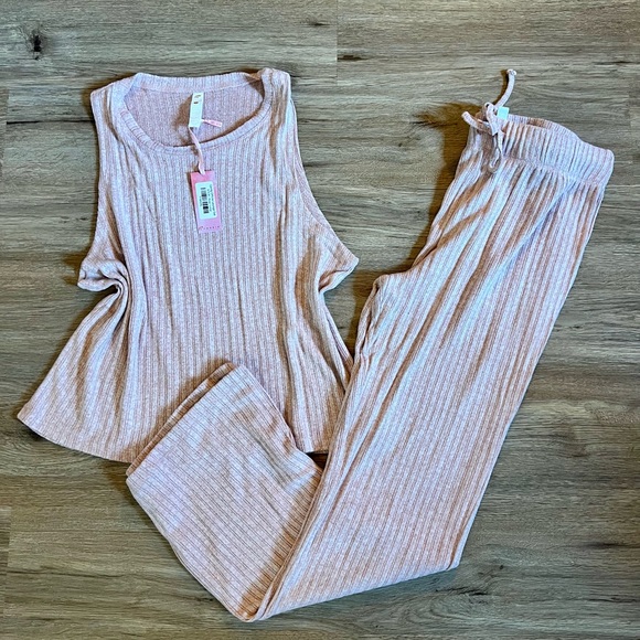 fornia Tops - SUPER SOFT 3 piece lounge set - NWT size large